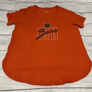 Nike Womens Size 3X Chicago Bears City Love Weekend Plus Size Tri-Blend T-Shirt